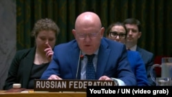 Постійний представник Росії при ООН Василь Небензя заявив, що відхилення запропонованого Москвою проекту резолюції доводить намір США мілітаризувати космос