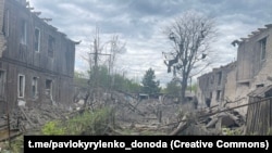 Наслідки обстрілу Торецька, травень 2023 року