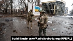 Українські захисники Бахмута, лютий 2023 року