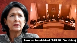 Саломе Зурабишвили (коллаж)