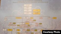 Ozodlik surishtiruvi Mirziyoyev oilasi Karimov o‘limidan so‘ng o‘zining "amirlar avlodi" davomchisi ekani iddao qilingan "Nasabnoma"ni ota uyi devoriga osib qo‘yganini o‘rtaga chiqardi.
