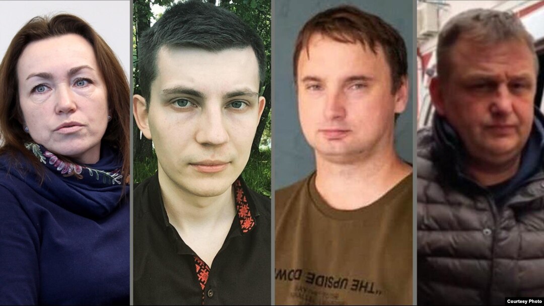 Alsu Kurmaševa, Ihar Losik, Andrej Kuznečik i Vladislav Jesipenko