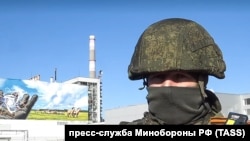 Орусиялык аскер Чернобыл атомдук станциясын кайтарууда. 26-февраль, 2022-жыл.