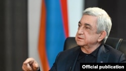 Экс-президент Армении Серж Саргсян 