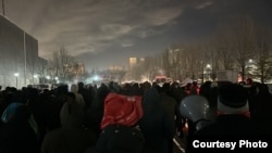 Астанадагы кечки абал. 