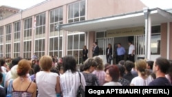 გორის ერთ-ერთი საჯარო სკოლა. 15 სექტემბერი, 2010