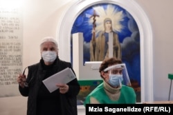 ერთ-ერთი საარჩევნო უბანი თბილისში, 2 ოქტომბერი
