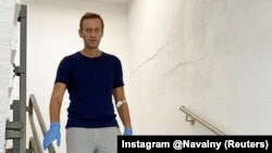 Російський опозиціонер Олексій Навальний у берлінській клініці «Шаріте»