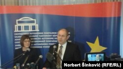 Maja Gojković i Ištvan Pastor