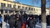 Акция протеста в казахстанском городе Караганда (архив)