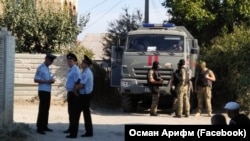 Обшук в будинку Марлена Мустафаєва, селище Кам’янка, Сімферопольський район, 4 вересня 2018 року