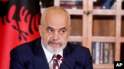 Kryeministri i Shqipërisë, Edi Rama.