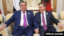 Эмомали Рахмон и Шавкат Мирзияев