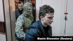 Старший матрос судна «Никополь» Вячеслав Зинченко 