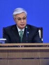 ҚПрезидент Казахстана Касым-Жомарт Токаев. 23 июня 2025 года