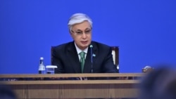 ҚПрезидент Казахстана Касым-Жомарт Токаев. 23 июня 2025 года