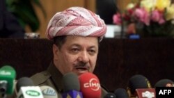 مسعود بارزانی رييس حکومت منطقه کردستان عراق می گوید دولت فدرال عراق خواهان برگزاری رفراندوم در کرکوک نیست