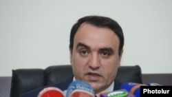 «Օրինակ երկիր» կուսակցության նախագահ Արթուր Բաղդասարյանը: