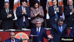 Իշխող Հանրապետական կուսակցության ղեկավարությունը կուսակցության համագումարի ժամանակ, արխիվ