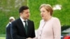 Президент України Володимир Зеленський і канцлер Німеччини Ангела Меркель. Берлін, 18 червня 2019 року