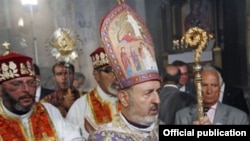Наместник патриарха Константинопольской патриархии ААЦ, архиепископ Арам Атешян (архив)