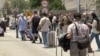 Iran / Armenia - people leaving Iran via the Agarak border crossing with Armenia as conflict with Israel continues - screen grab 1