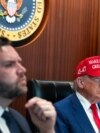 Президент США Дональд Трамп проводит совещание в ситуационной комнате Белого дома в Вашингтоне, 22 июня 2025 года.