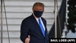 Donald Trump amerikai elnök egy korábbi fényképen.