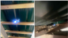 Armenia- Photographs released by the Armenian Defense Ministry show bullet holes on the roof of a house in the border village of Nerkin Hand, June 20, 2025.