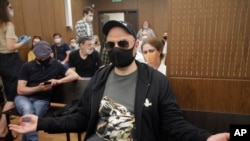 Kiril Serebrenikov în tribunalul din Moscova, 26 iunie 2020.