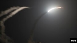 Birleşen Ştatlaryň Gyzyl deňizdäki we Demirgazyk Arap aýlagyndaky gämilerinden jemi 47 Tomahawk raketasy atyldy.