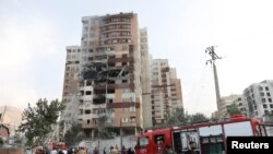 Tehran zərbələrdən sonra