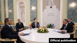Հայաստանի և Ռուսաստանի գլխավոր դատախազներ Արթուր Դավթյանի և Իգոր Կրասնովի հանդիպումներից, արխիվ