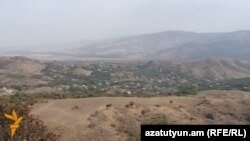 Armenia - A general view of Paravakar village, 1Oct2015.