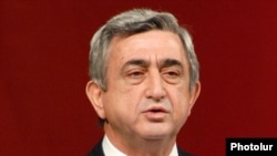 Президент Армении Серж Саргсян (архив)