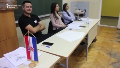 Glasanje za predsednika Hrvatske u Mostaru