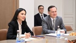 Саида Мирзиёева и Комил Алламжонов