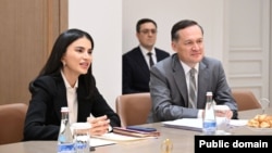 Саида Мирзиёева и Комил Алламжонов