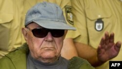 Іван Дем’янюк під час судового засідання у Мюнхені, 4 травня 2011 року