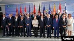 Lideri na Konferenciji u Berlinu 28. avgusta 2014.
