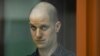 Jurnalistul Wall Street Journal, Evan Gershkovich, într-un tribunal din Ekaterinberg. 26 iunie. 