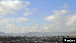 Kosovo -- A view shows the Ibar river at the flashpoint Kosovo town of Mitrovica, 12Nov2010
