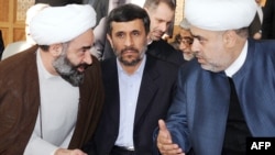 محمود احمدی نژاد در باکو