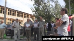 «Վանաձոր-Քիմպրոմ»-ի աշխատողների հերթական բողոքի ակցիան, արխիվ