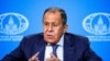 Министр иностранных дел России Сергей Лавров