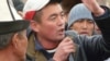 Акция протеста жителей села Катран, Лейлекский район Баткенской области, 28 ноября 2012 года.