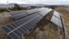 Armenia - A newly built solar power plant in Tsaghkadzor, 29Sep2017.