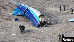 Уламки літака Azerbaijan Airlines поблизу Актау, 25 грудня 2024 року