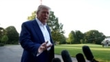 Доналд Трамп пеш аз сафар ба шаҳри Гаагаи Ҳолланд барои ҳузур дар нишасти НАТО.