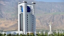 Түркмөнстандын Тышкы иштер министрлиги жайгашкан имарат.